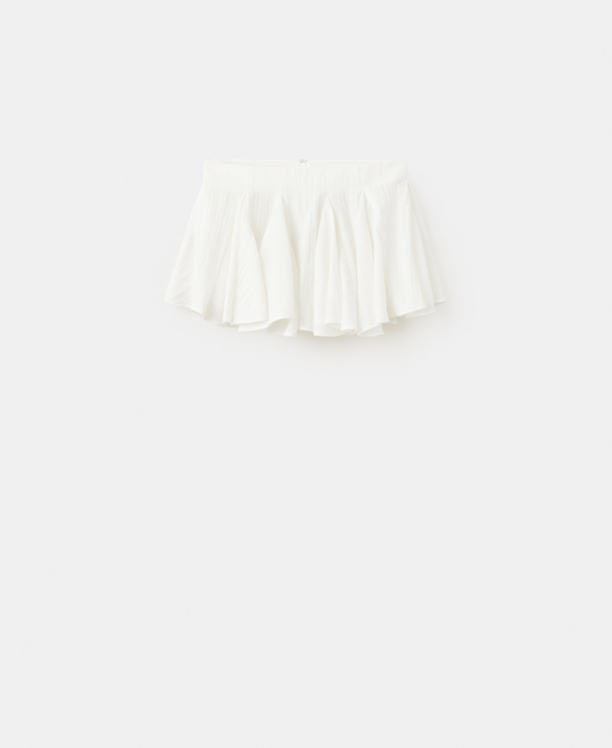 Mango Women's Ruffled Short Skirt - White | Macy's