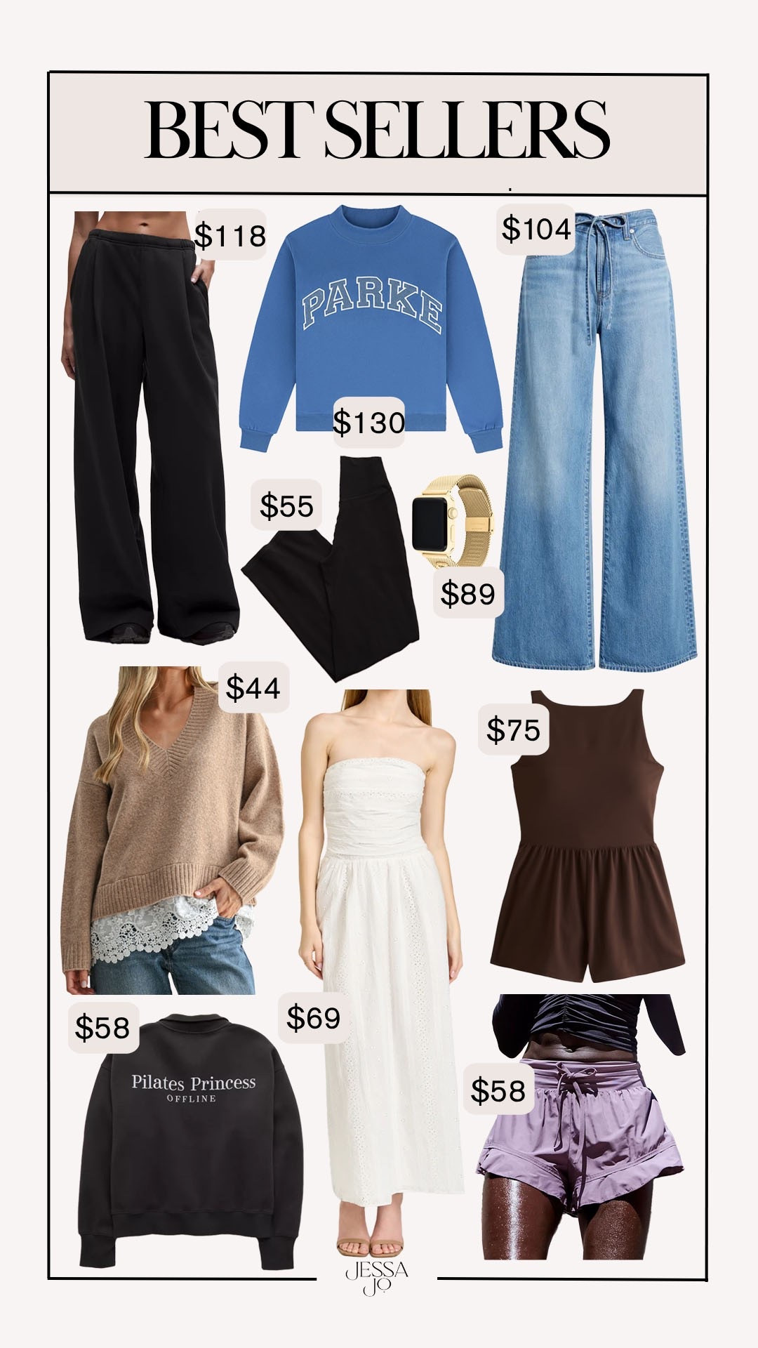 Weekly best sellers. Weekly most loved. NSALE best sellers. NSALE denim. Parke sweatshirt. Abercrombie Ypb romper. Free people active shorts.

#LTKootd #LTKSeasonal #LTKSaleAlert