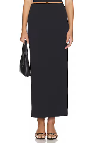 L'Academie by Marianna Evonne Midi Skirt in Black from Revolve.com | Revolve Clothing (Global)