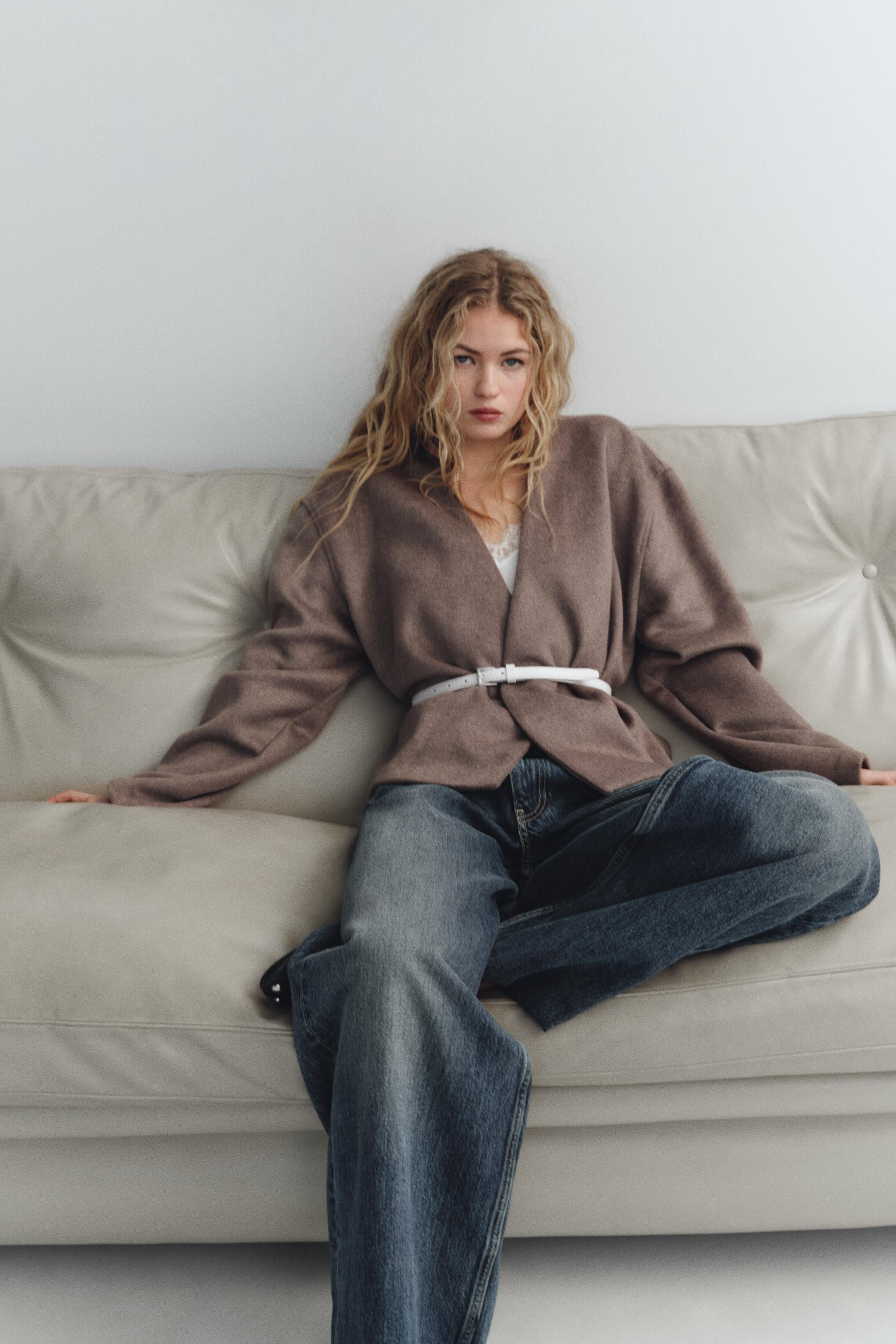 SOFT BELTED JACKET | Zara UK