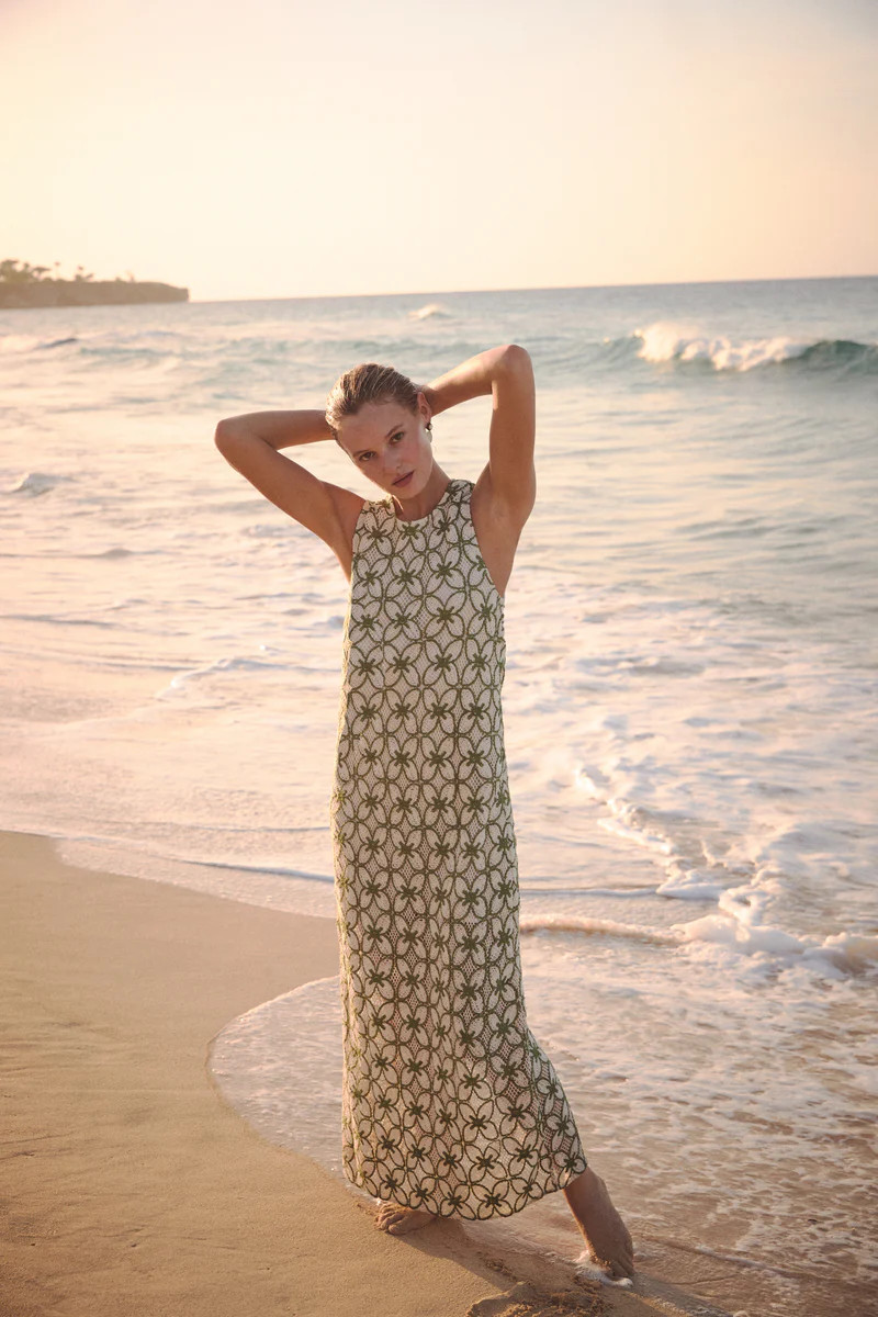 Fern Lace Crochet Leilana Dress | Tuckernuck (US)