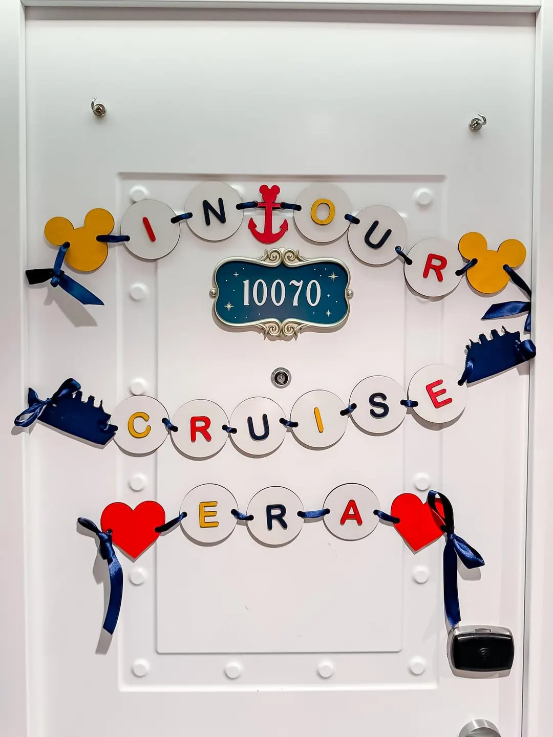 In Our Cruise Era Banner | Personalized Stateroom Magnet Sign | Castaway Club | Sail Away Garland... | Etsy (US)