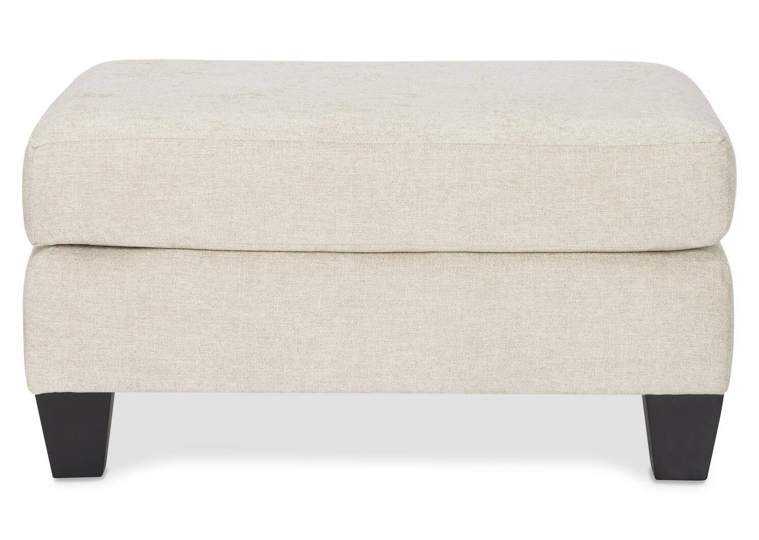 Bronx Ottoman -Jango Sandstone | Urban Barn
