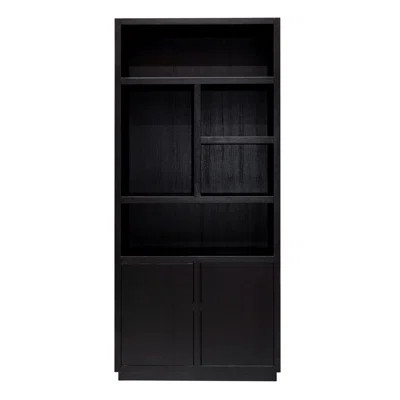 Oakura 87'' H x 39'' W Solid Wood Standard Bookcase | Wayfair North America