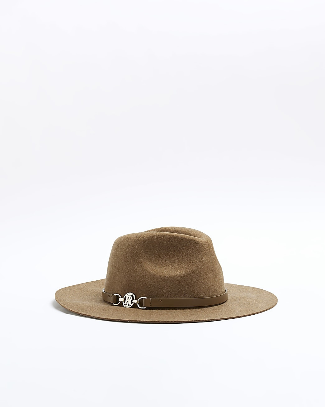 Beige wool fedora hat | River Island (UK & IE)