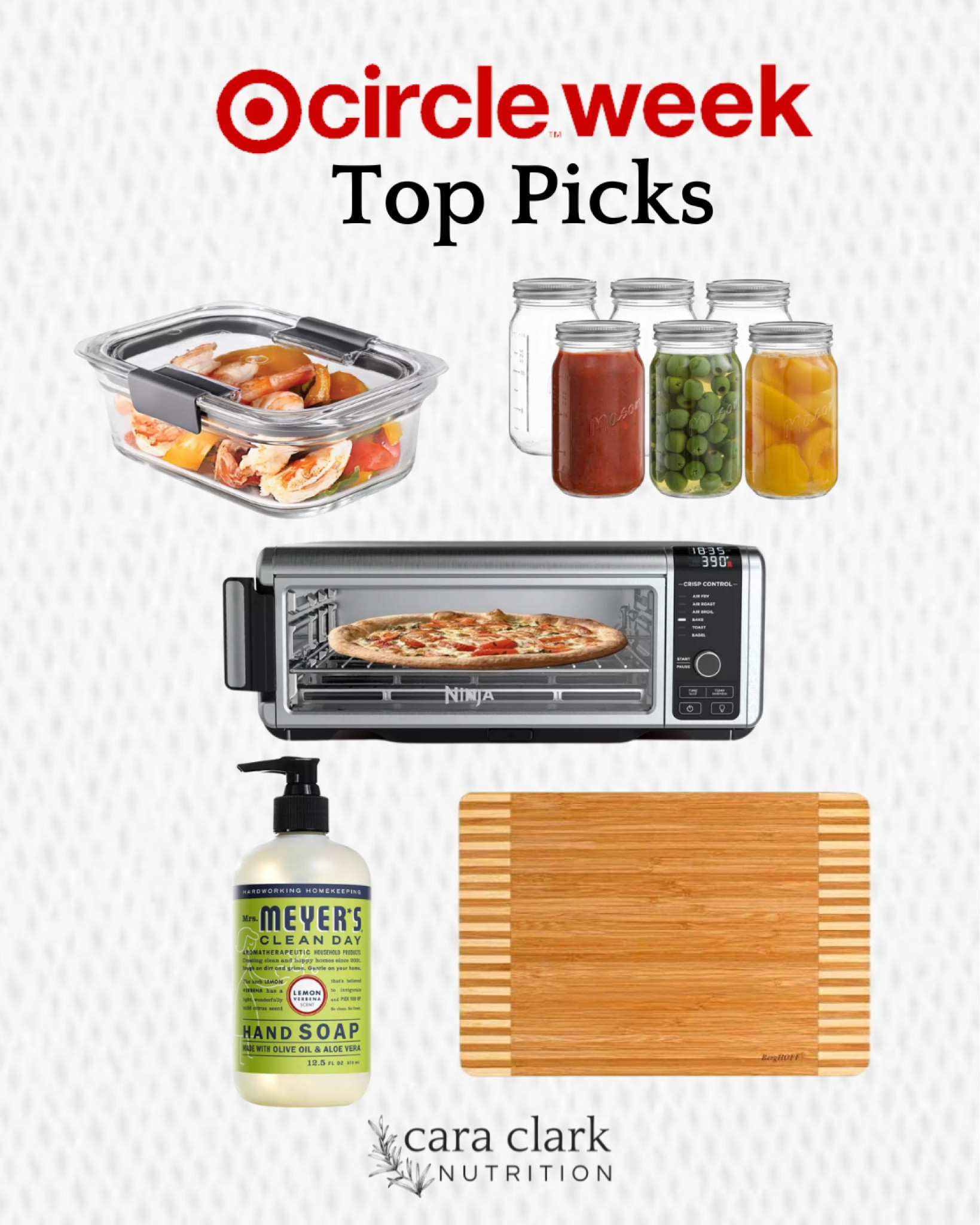 My Target top picks for the week! I am guilty of spending too much time at Target but here are my favorite things that are on sale. Glass storage containers, the non-toxic Ninja air fryer, cleaning supplies and a wood cutting board  

#LTKHome #LTKGiftGuide #LTKFindsUnder50