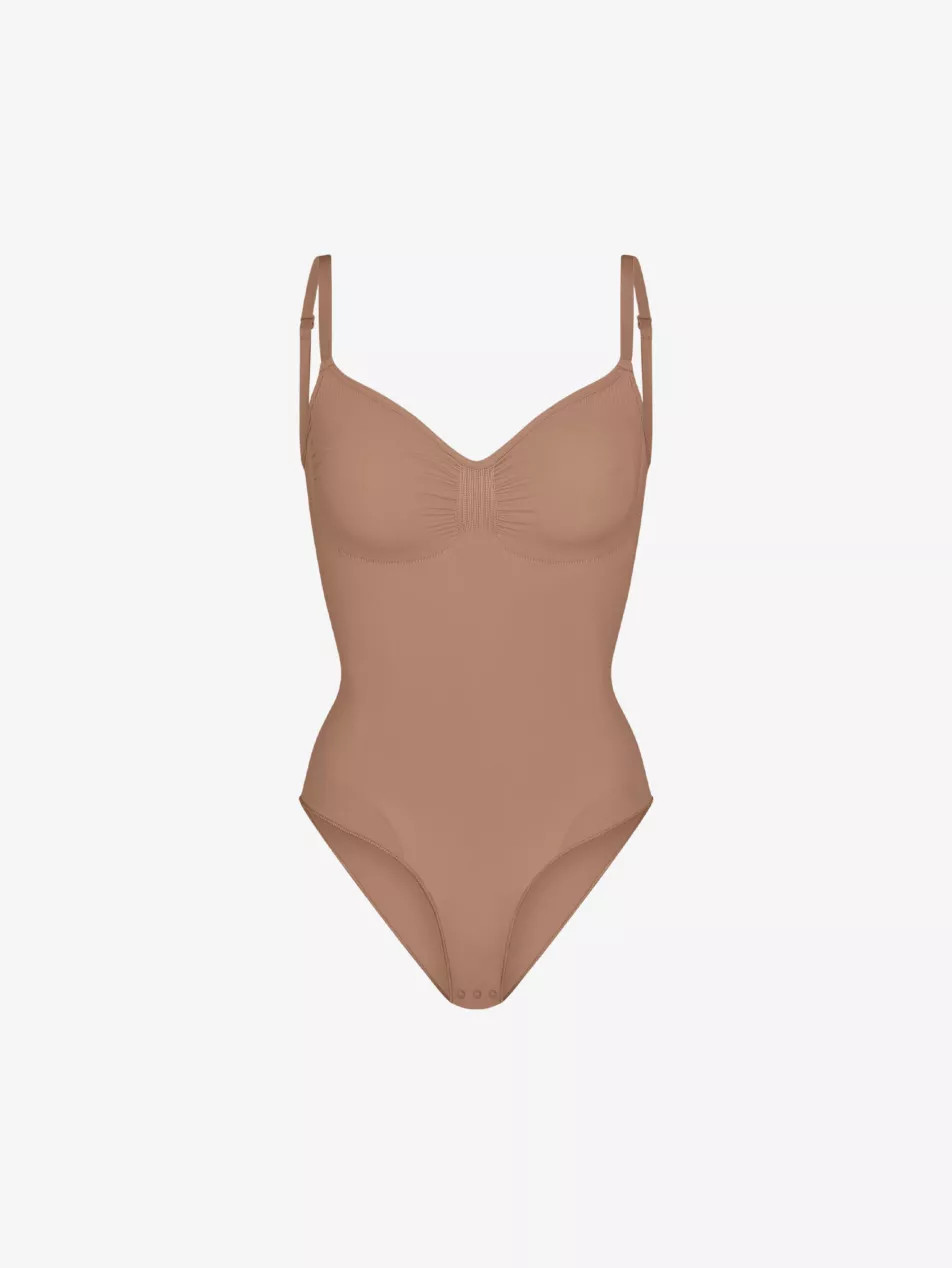 Sculpt ruched stretch-woven body | Selfridges