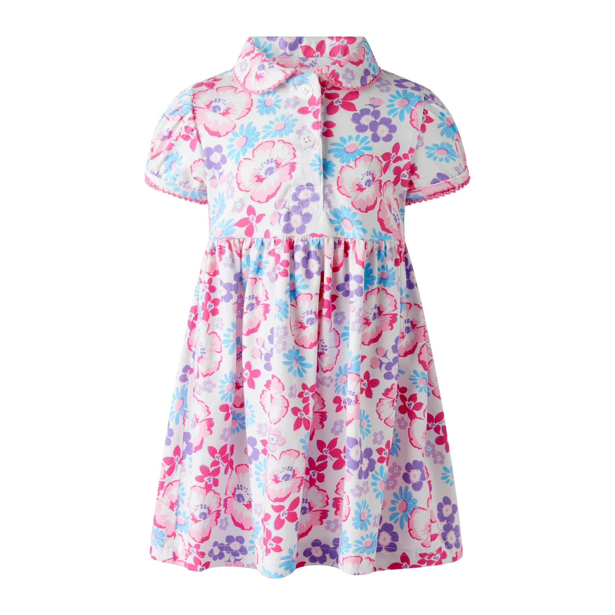 Baby Floral Jersey Dress | Rachel Riley
