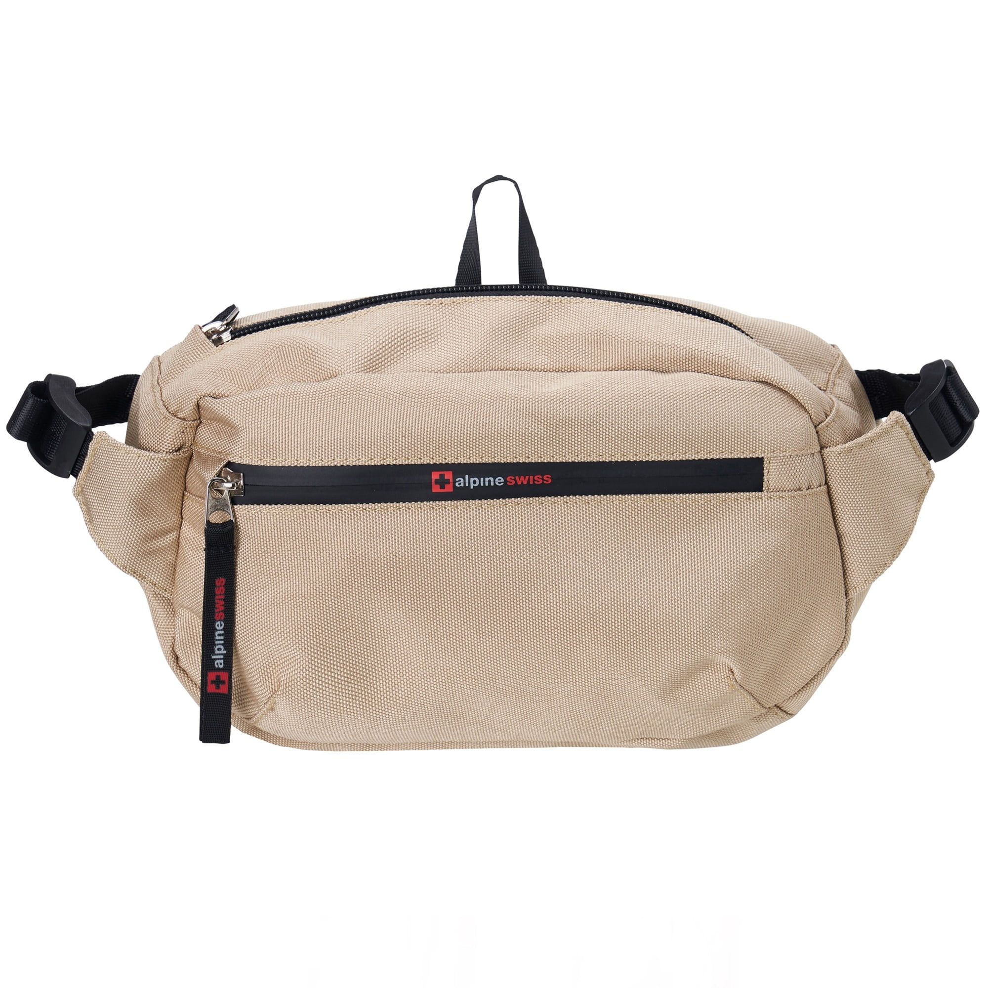 Alpine Swiss Fanny Pack Adjustable Waist Bag Sling Crossbody Chest Pack Bum Bag | Walmart (US)