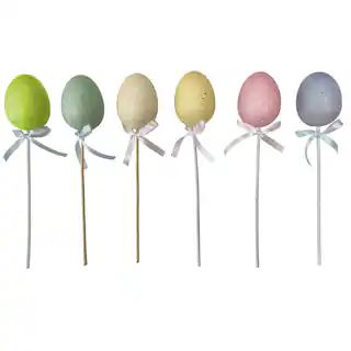 Assorted Speckled Egg with Ribbon Pick by Ashland®, 1pc. | Michaels | Michaels Stores