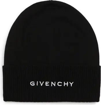 4G Embroidered Wool Beanie | Nordstrom