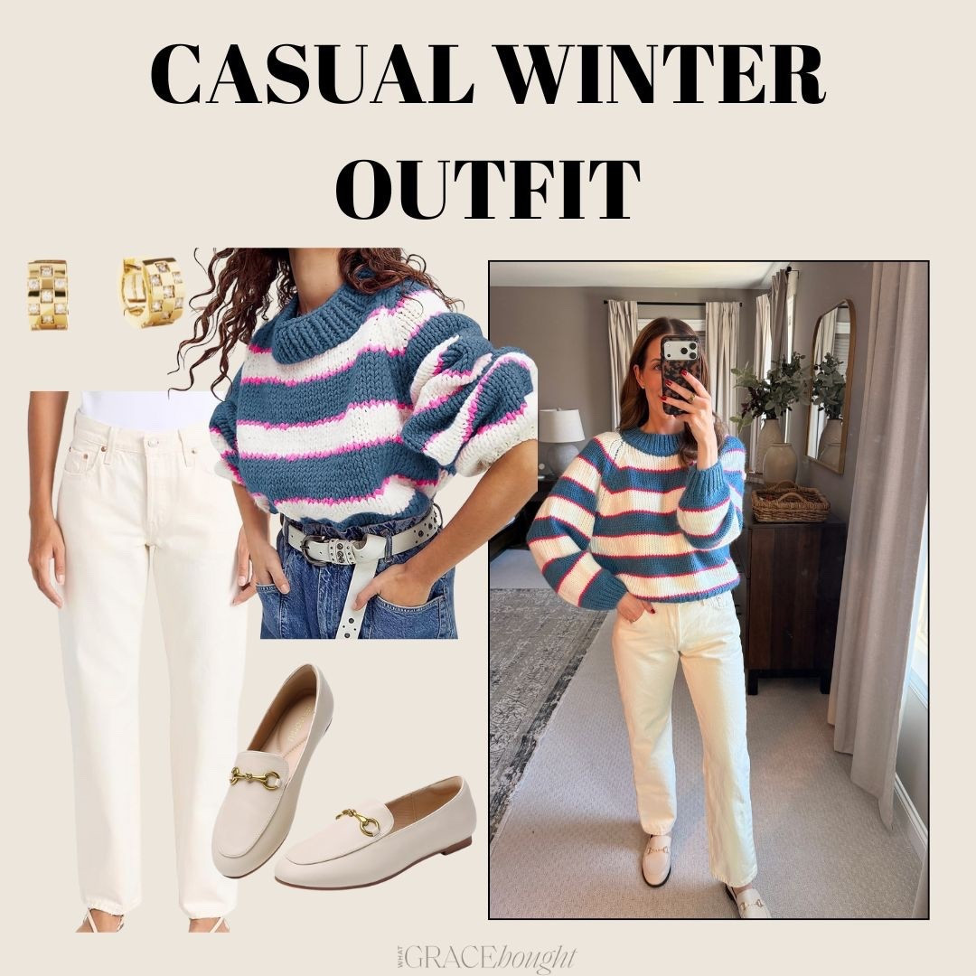Casual winter outfit to help with those winter blues! 

#LTKootd