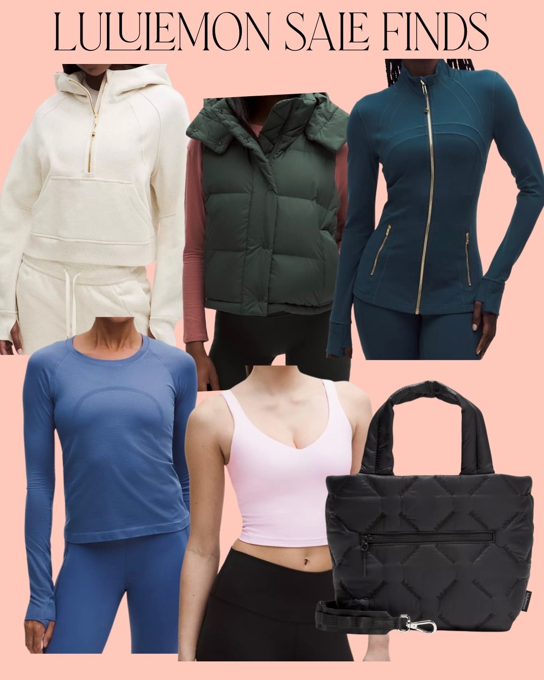 Lululemon sale finds jacket long sleeve top tote bag workout athletic 

#LTKActive #LTKSaleAlert #LTKHoliday