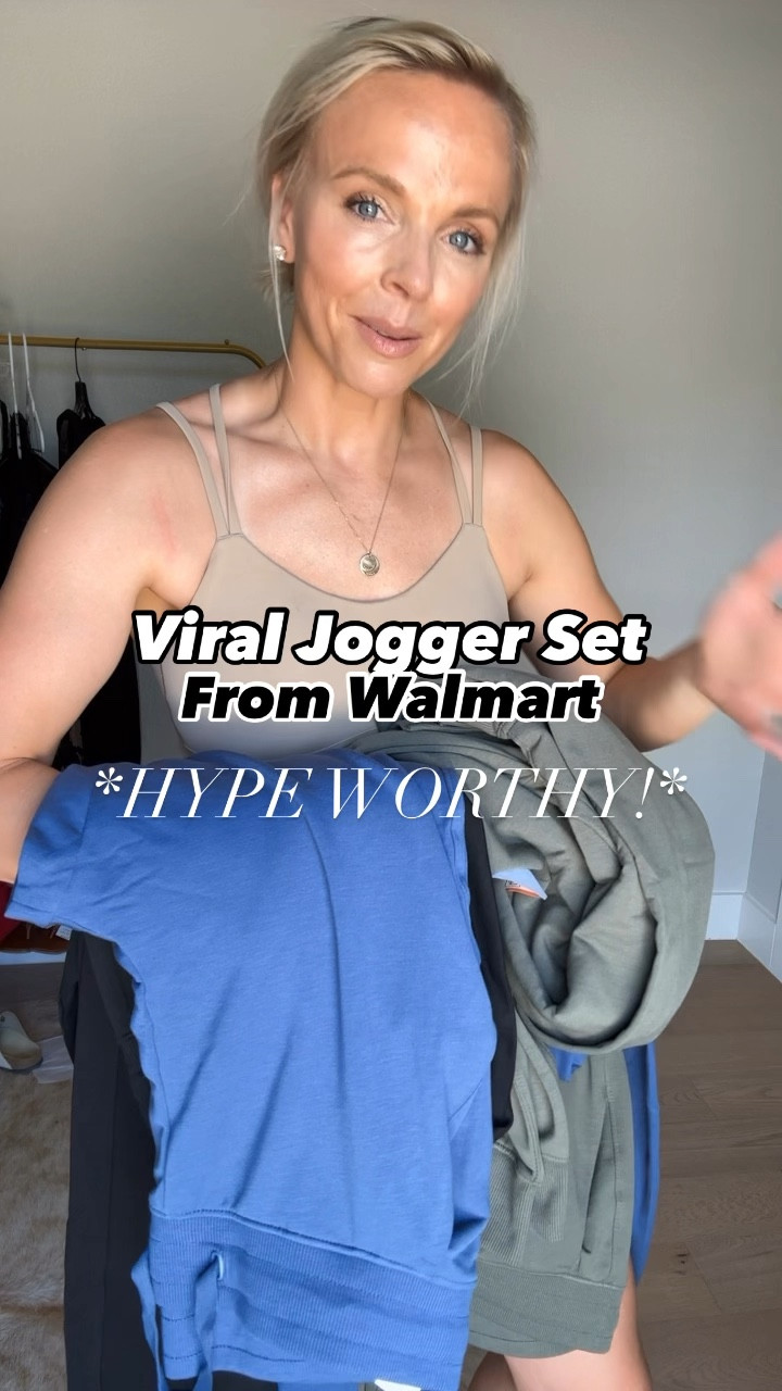 WORTH THE HYPE!!!!! This viral jogger set is worth every penny!!! And it’s only $30!!!! I did my true to size in the joggers and should have done my TTS in the sweatshirt because it’s oversized. The most perfect jogger set for fall!! It’s so cozy!! 

#LTKStyleTip #LTKFindsUnder50 #LTKVideo