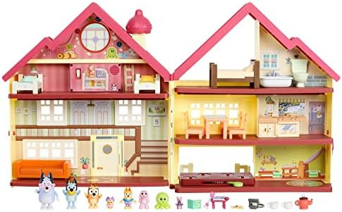 Bluey Ultimate Lights & Sounds Playhouse & Toy Box, 2.5-3 inch Figures - Amazon Exclusive | Amazon (US)