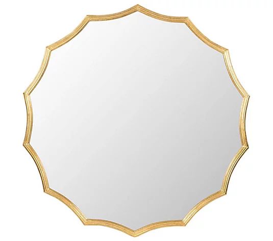 Radiant Gold Frame Wall Mirror By Valerie | QVC