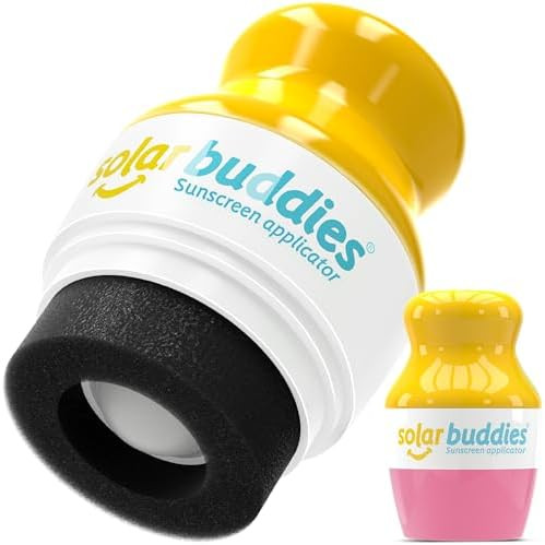 Solar Buddies Sunscreen Applicator - Single Pink - Refillable Roll on Sponge Sunscreen, Suncream ... | Amazon (US)