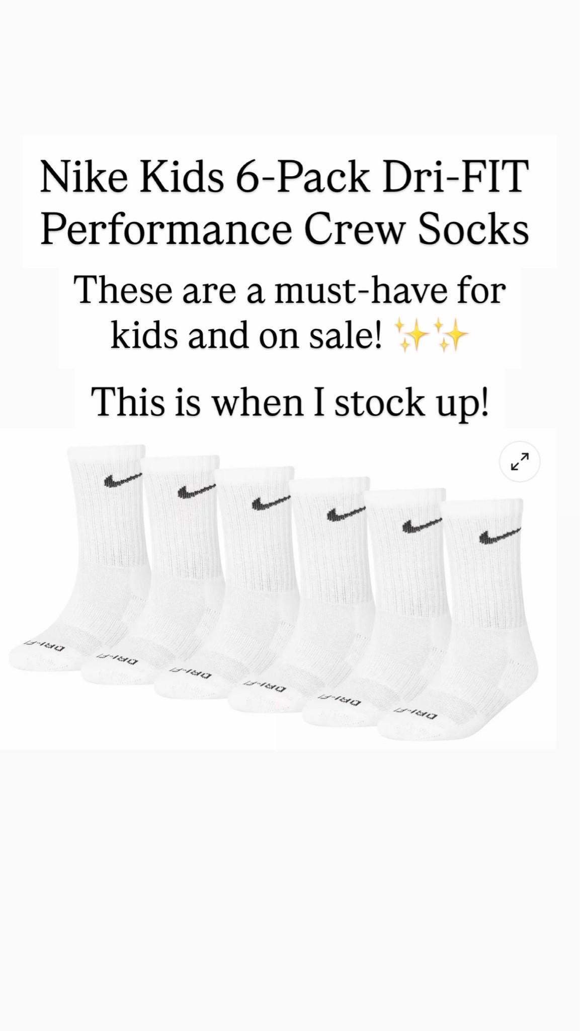 Nike kids socks on sale!!

#LTKKids #LTKSaleAlert