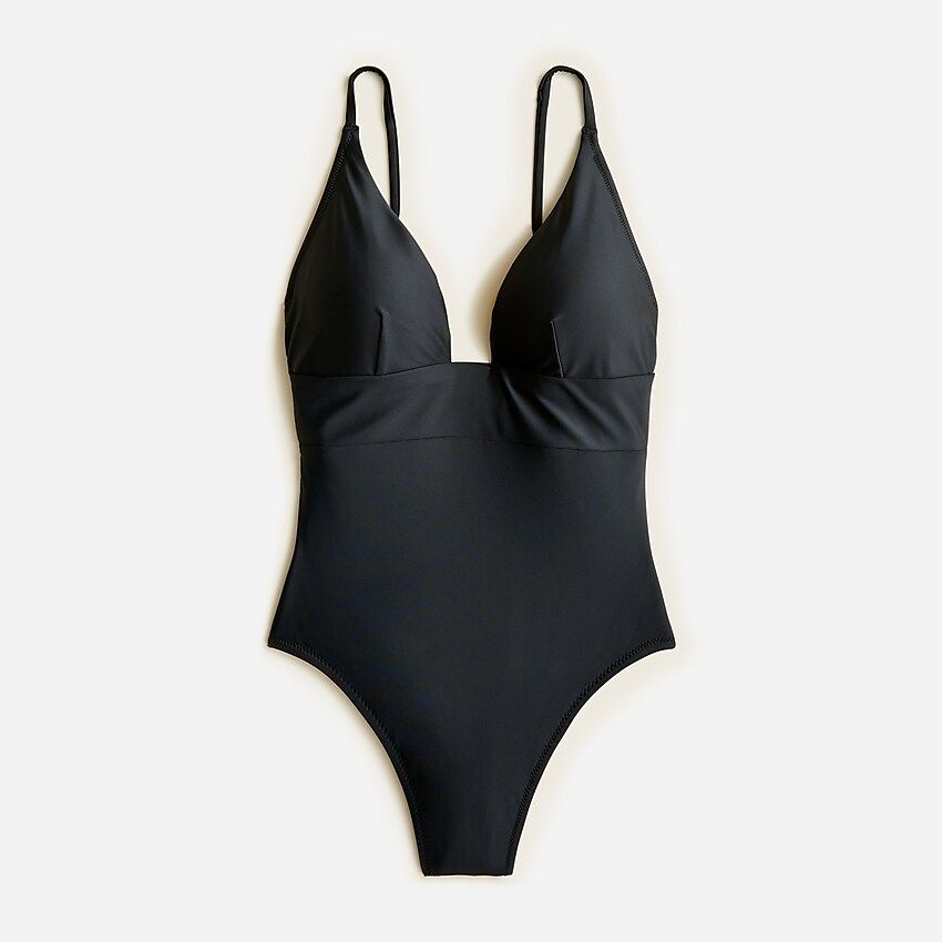 Plunge one-piece | J.Crew US