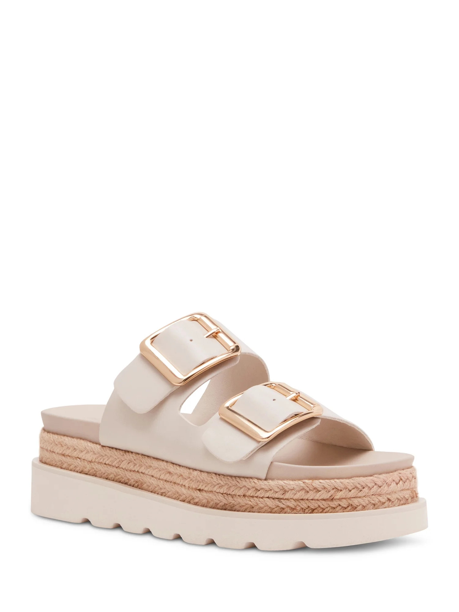 Madden Girl Women's Mythicall Two Strap Slide Platform Sandal | Walmart (US)