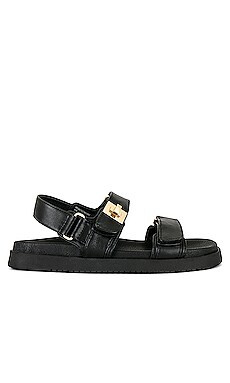 Steve Madden Mona Slide in Black from Revolve.com | Revolve Clothing (Global)