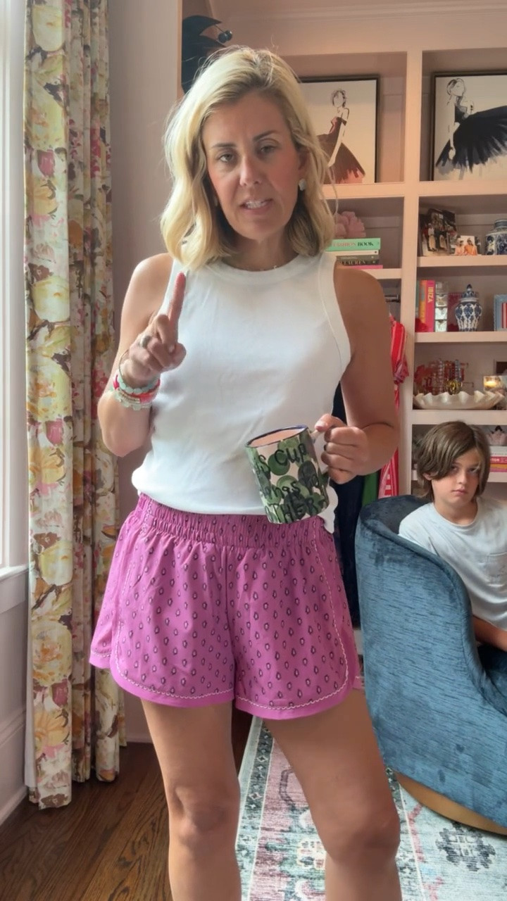 Now these shorts are a keeper! 
Tank - medium petite (size up) 
Shorts - small
Sneaker - 8 tts 

*code Catherine20 at Allie + Bess

#LTKdayinmylife #LTKootd #LTKmomlife