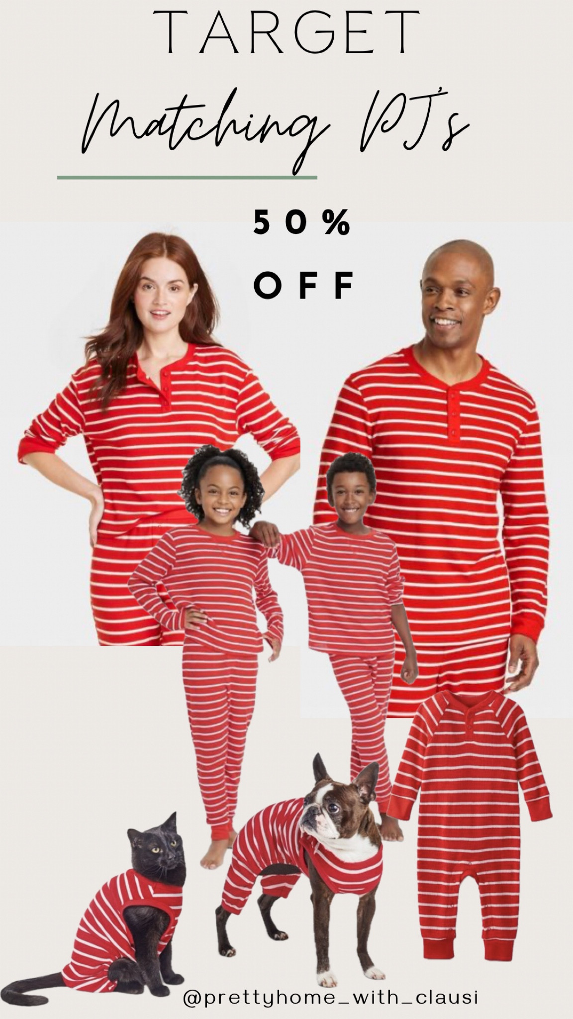 These matching pajamas for the whole family would be great for a Christmas family picture.
Thermal pjs for the family.
Matching family pajamas.

#LTKSeasonal #LTKfamily #LTKHoliday
