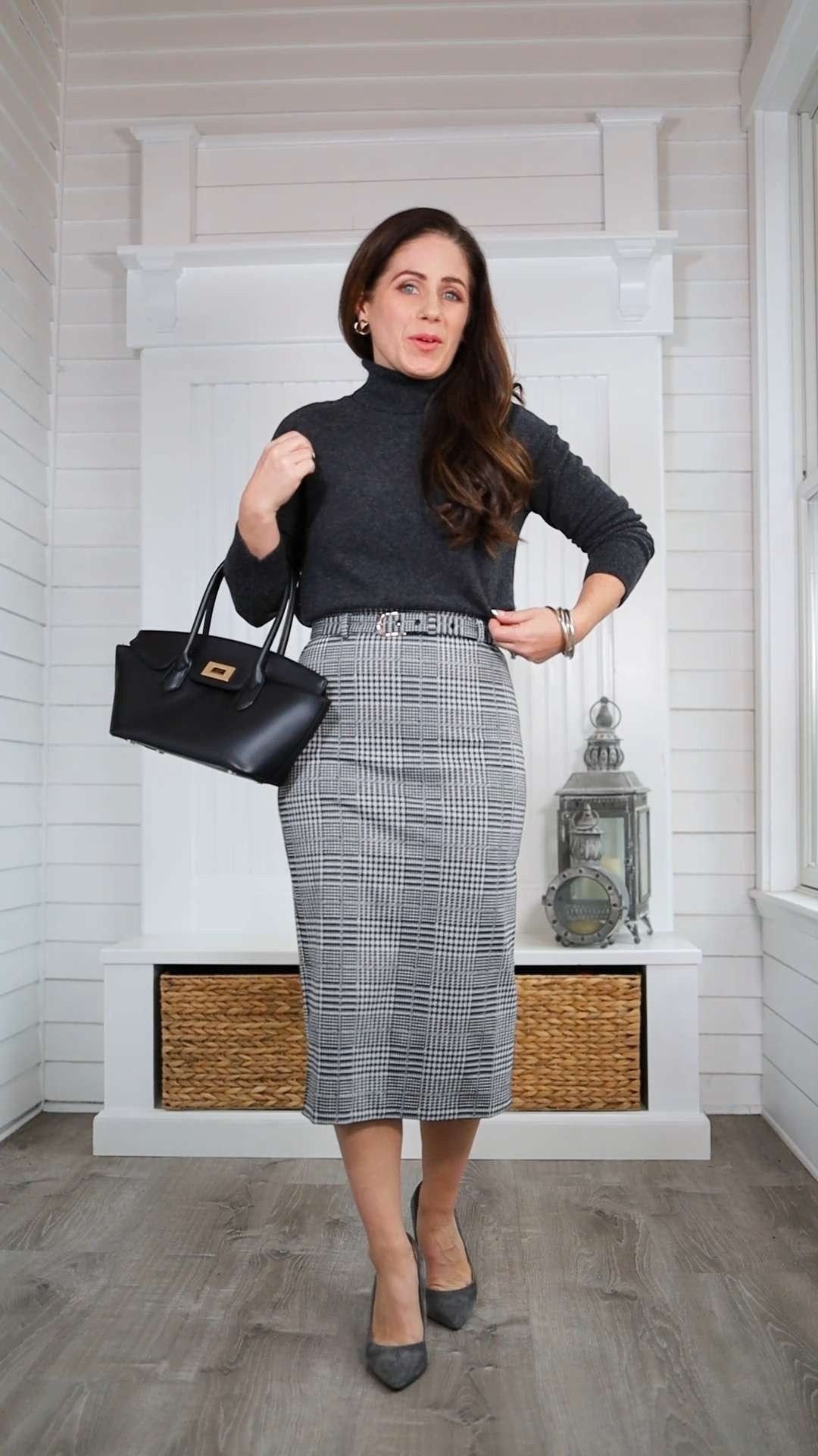 Don't know what to wear to work? A sleek pencil skirt paired with a lightweight cashmere turtleneck is a transitional spring workwear staple that will never fail you. 

I'm wearing Quince cashmere, you can swap out the turtleneck for a cashmere tee or v-neck if you live in a warmer climate. The skirt is still available, but selling out quickly. It's an Ann Taylor piece available in petite-sizing. I'm wearing the 0P. 

spring workwear | transitional spring fashion | spring work outfits | pencil skirt | Quince cashmere 

 #LTKSeasonal #LTKPetite #LTKWorkwear