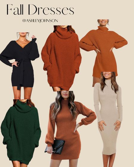 Fall sweater dress. Fall dress. Fall outfit. Fall looks. Neutral fall fashion. Minimalist style. Boho style. Preppy style. Gifts for her. Fall looks. Goodnight Macaroon. Amazon fashion. Preppy outfit. #falloutfits #falllooks #fallstyle #seasonalstyle #seasonaloutfit

#LTKfindsunder50 #LTKGiftGuide #LTKSeasonal