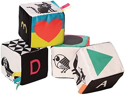 Manhattan Toy Wimmer-Ferguson Mind Cubes Soft Baby Activity Toy | Amazon (CA)