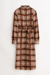 Petite Studio NYC bergen dress - brown plaid