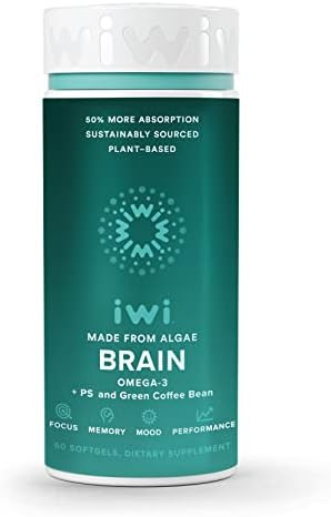 Iwi Brain Booster Supports Mental Sharpness and Cognitive Wellness for Focus, Mood, Performance &... | Amazon (US)