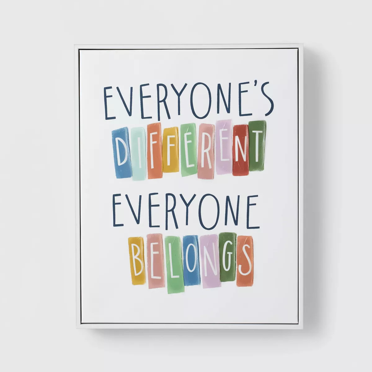 Everyone Belongs Kids' Wall Art - Pillowfort™ | Target