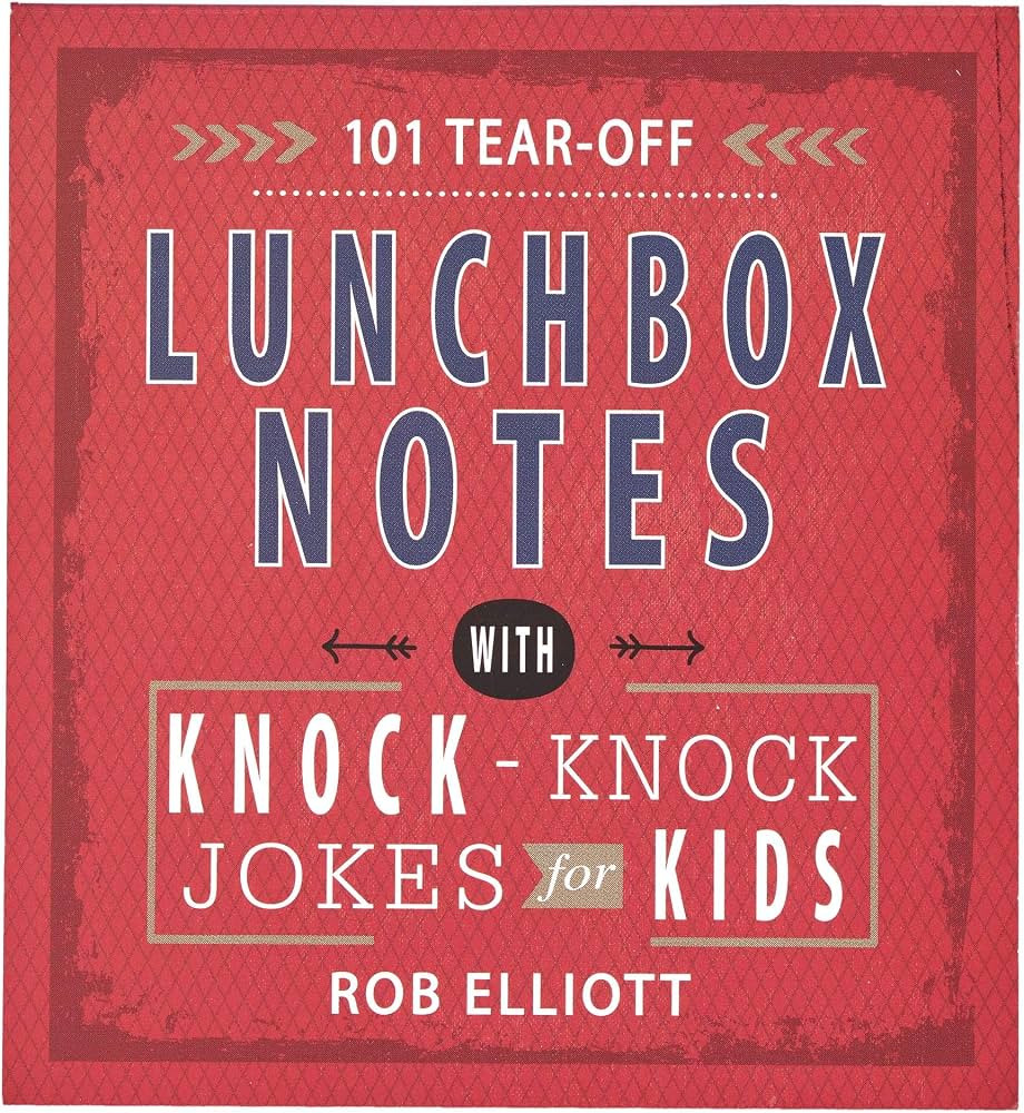 101 Tear-Off Lunchbox Notes with Knock-Knock Jokes for Kids, Funny Inspirational Encouragement fo... | Amazon (US)