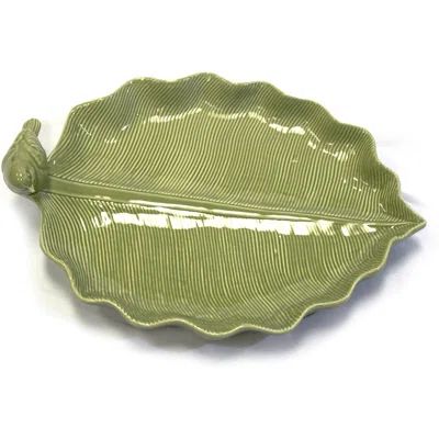 Leaf Ceramic Plate | Wayfair North America