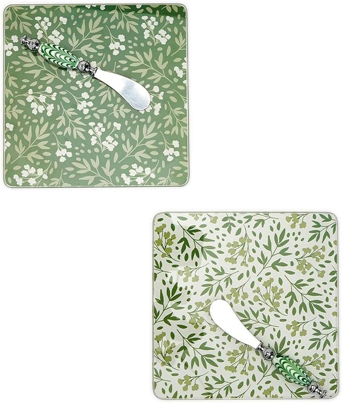 Two's Company Countryside 2-Piece Cheese Serving Set In Gift Box, Assorted of 2 | Amazon (US)