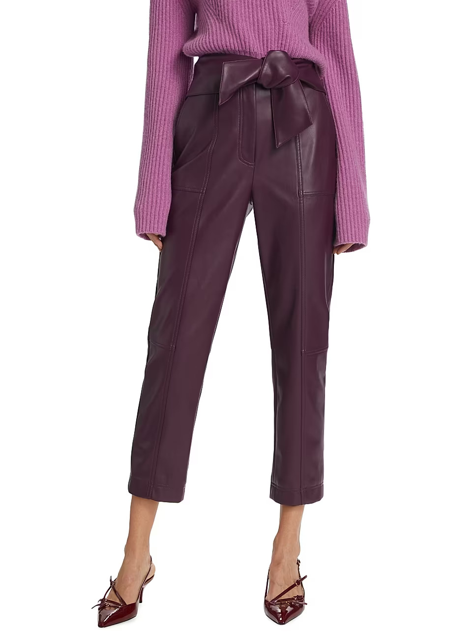 Tessa Tie Waist Pants | Saks Fifth Avenue