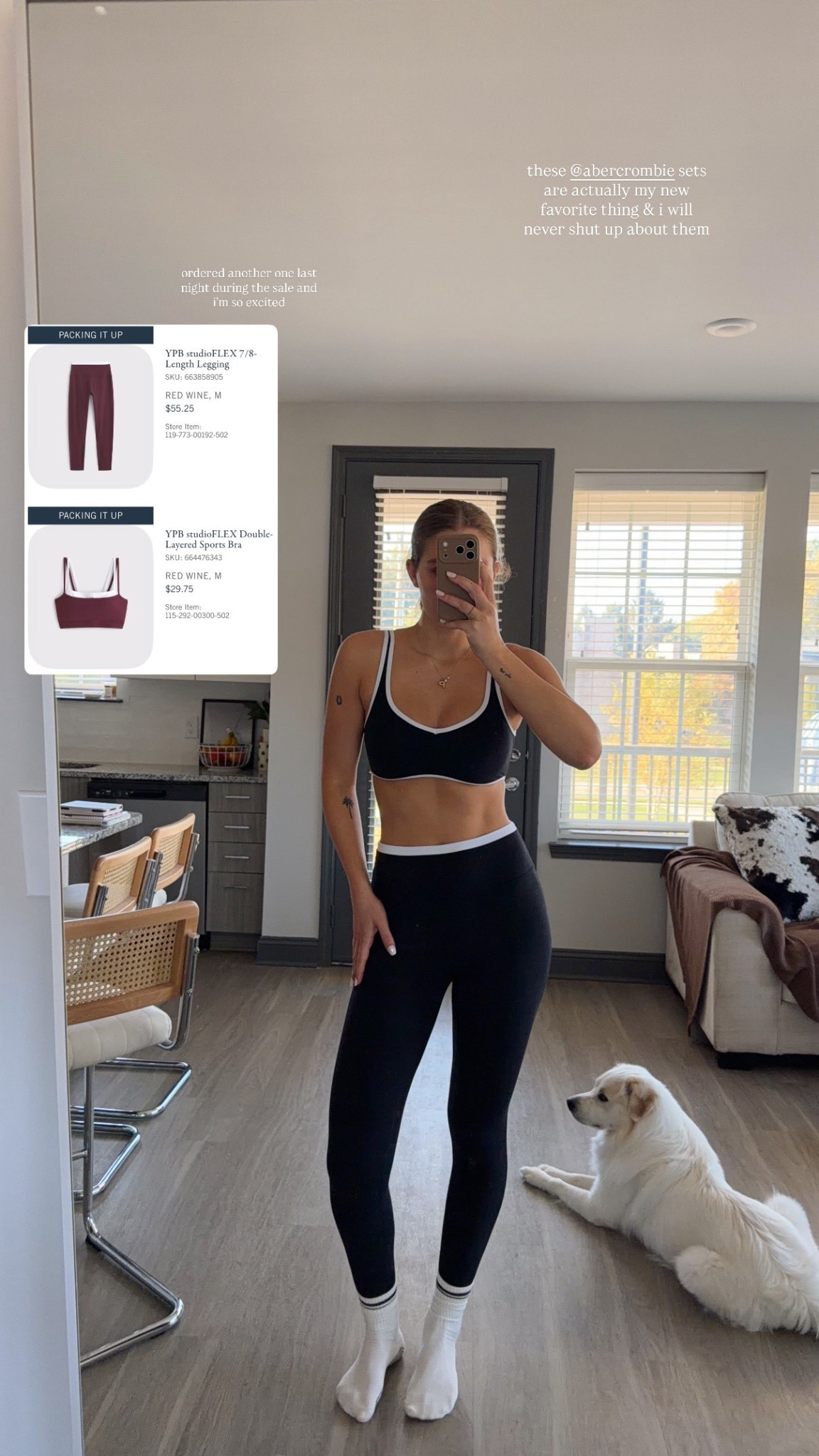 the BEST workout sets i have ever worn no joke 🙂‍↔️🙂‍↔️ 

#LTKActive #LTKSaleAlert #LTKFindsUnder100