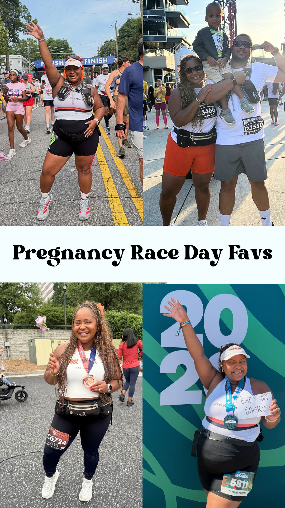 Baby girl has already collected quite a few race medals with me!

Sharing the race day gear I’ve actually worn throughout pregnancy. From shorter races to a half marathon! 

 #LTKmomlife #LTKActive #LTKMidsize