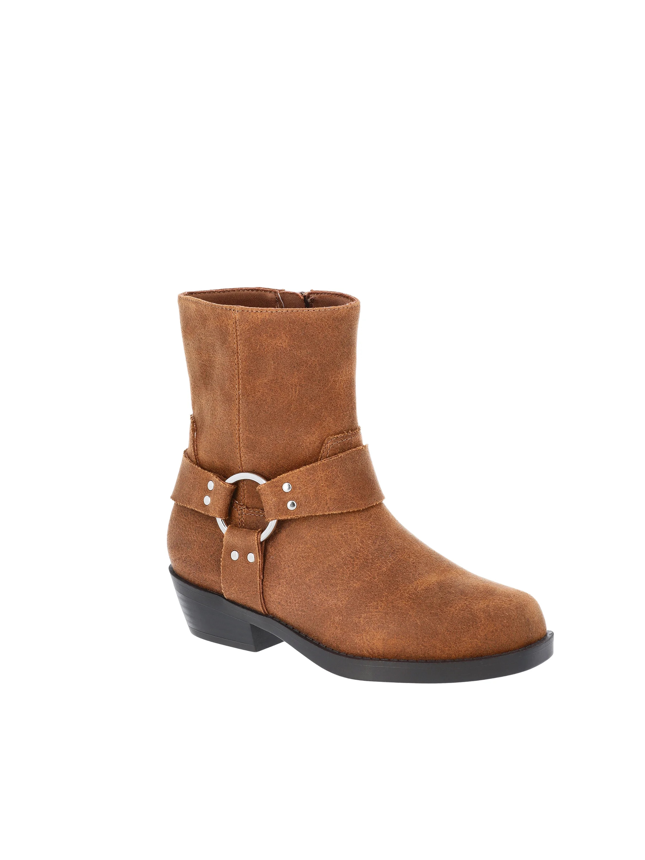 Wonder Nation Little and Big Girls' Harness Boots | Walmart (US)