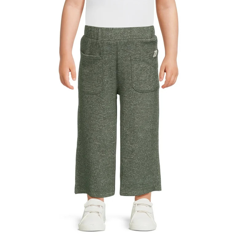 easy-peasy Toddler Girl Hacci Wide Leg Pant, Sizes 12 Months-5T | Walmart (US)