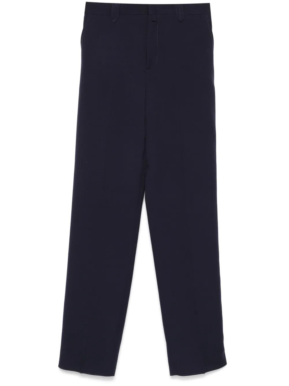 Lanvin tapered trousers - Blue | Farfetch Global