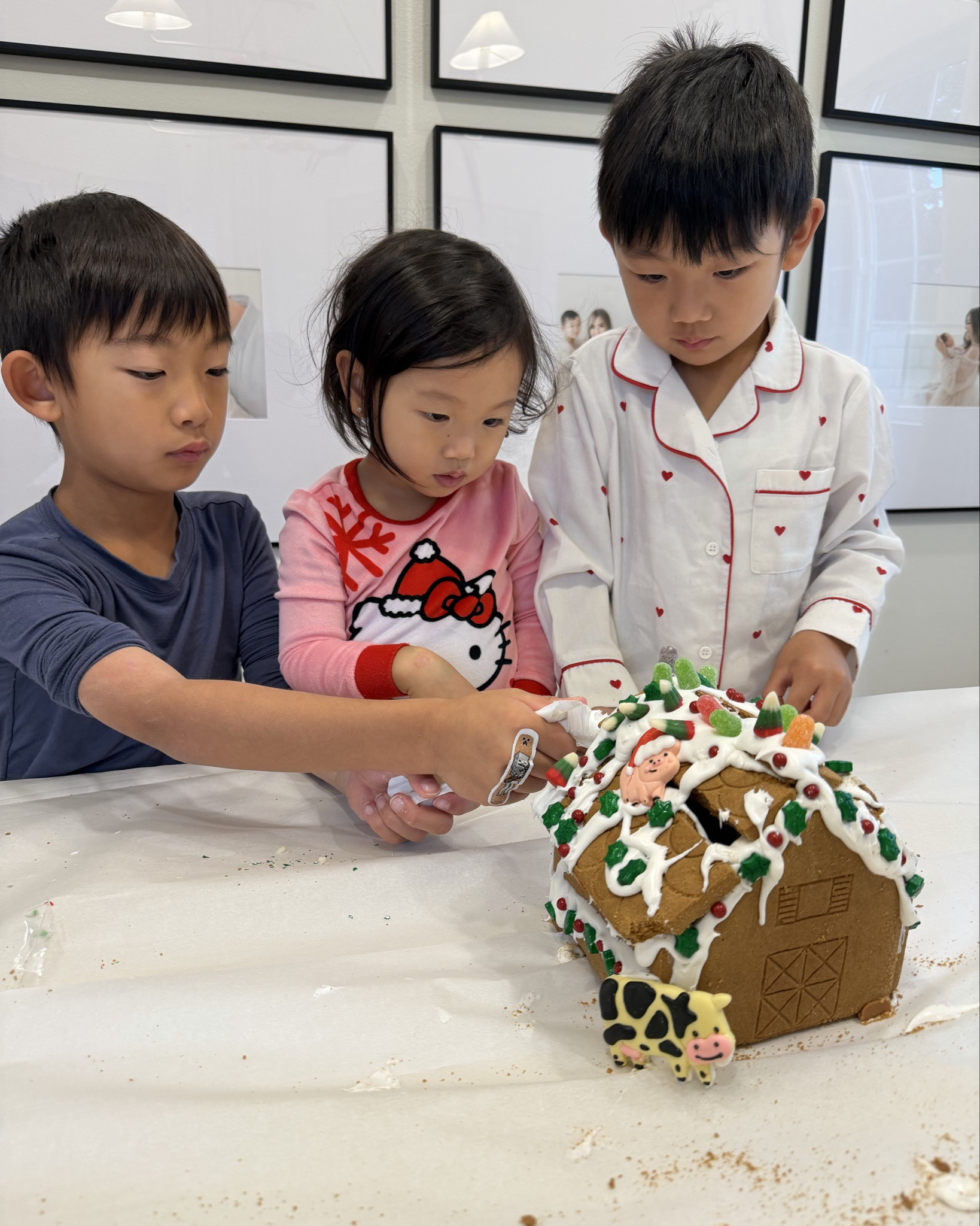 Gingerbread barn house! 

#LTKKids