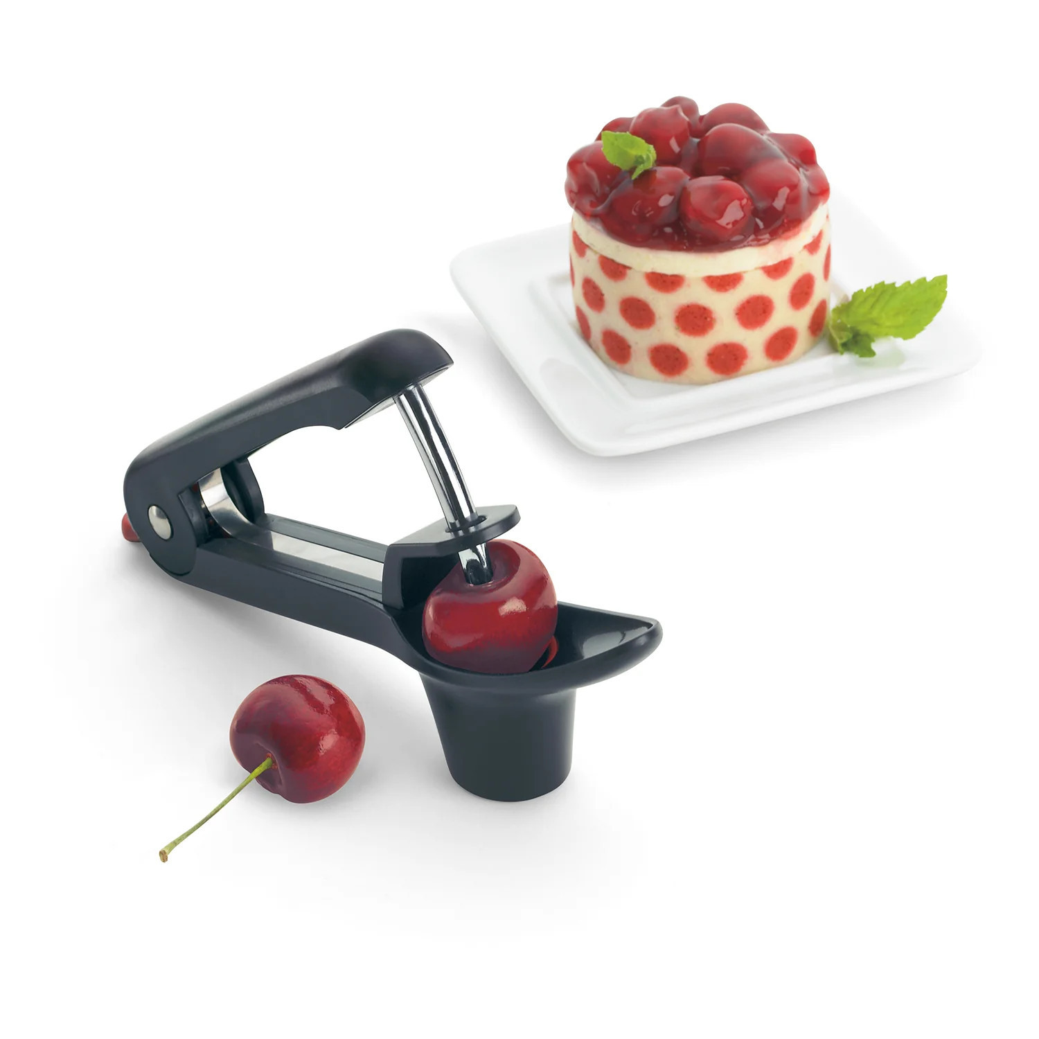 Cuisipro Cherry and Olive Pitter, Black | Shop Simon