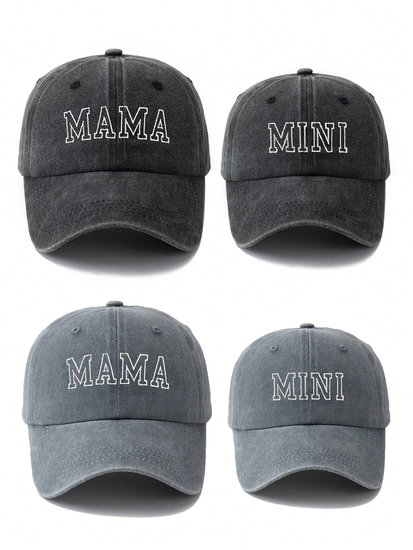 MAKEFGE 1pc Women's Embroidered "MAMA" Adjustable Mini Sun Visor Cap, Casual Outdoor Sports Hat F... | SHEIN