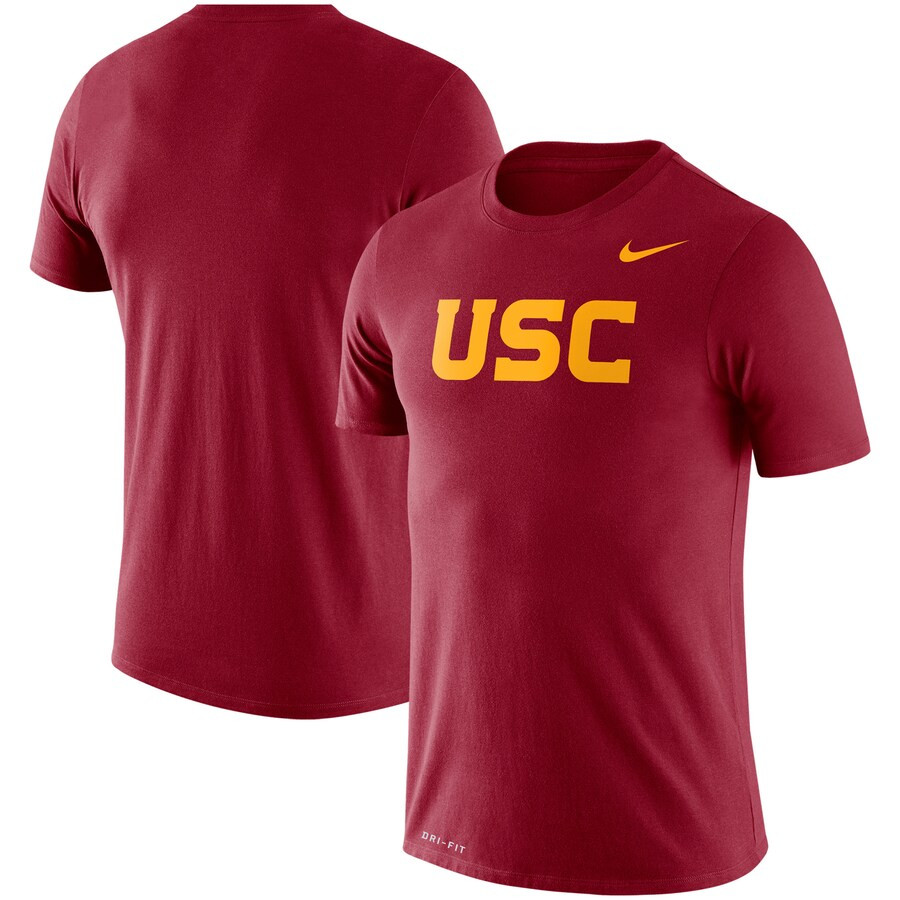USC Trojans Nike Wordmark Legend Performance T-Shirt - Cardinal | Fanatics