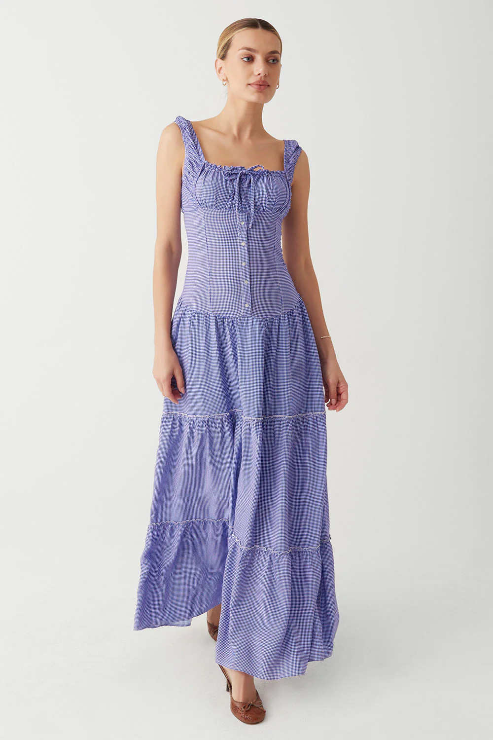 Christabelle Ruffle Maxi Dress | Frankies Bikinis