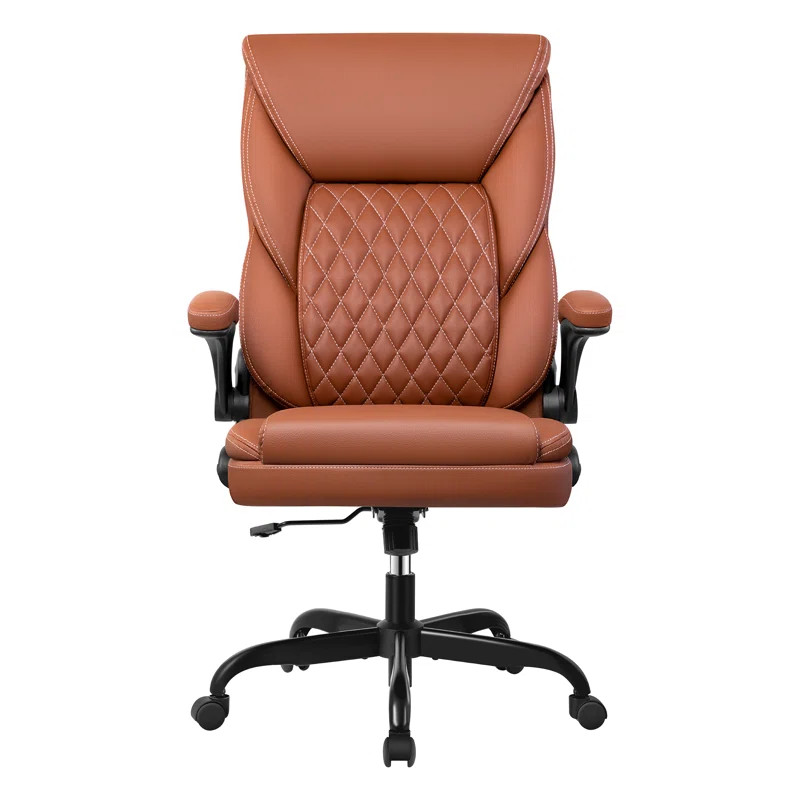 Marama Ergonomic Leather Office Chair | Wayfair North America
