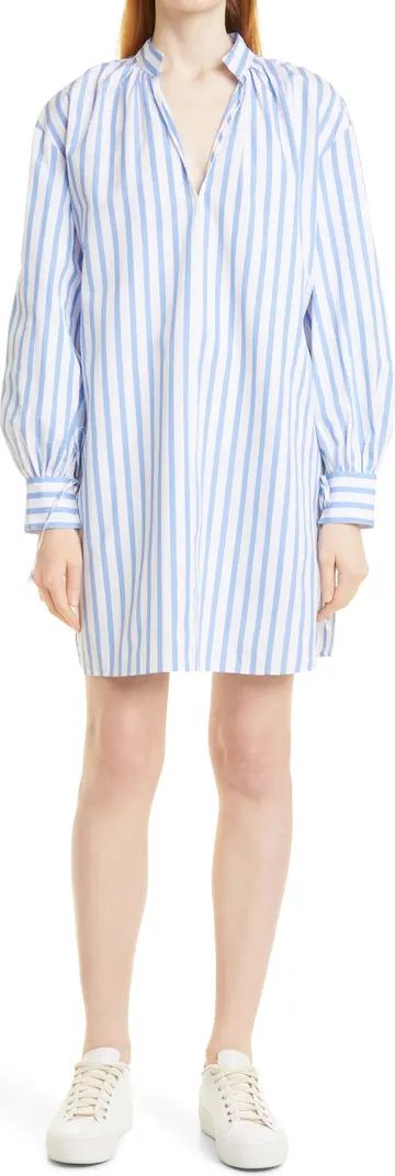 Nordstrom Signature Stripe Poplin Tunic Dress | Nordstrom | Nordstrom