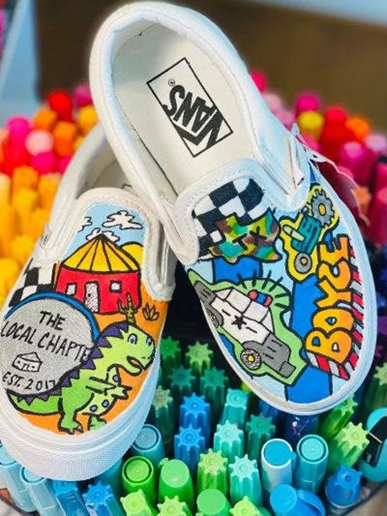 Custom Vans by Sole Candy | Etsy (US)